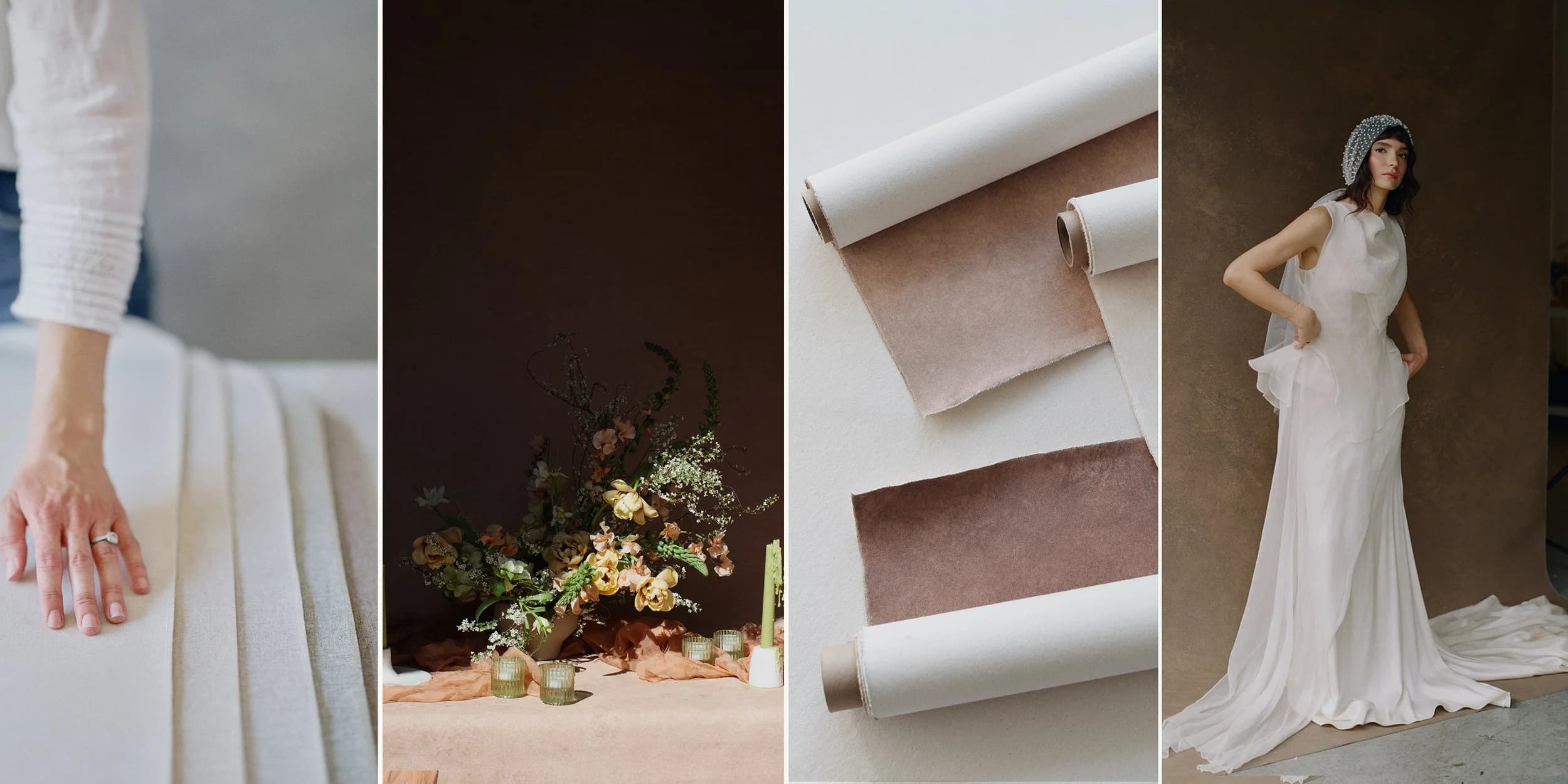 Chasing Stone, hand-painted backdrops made in California
